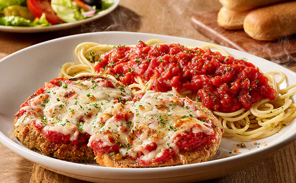 Olive Garden Eggplant Parmigiana
