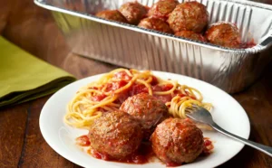 Italian Meatballs (Serves 4 – 6)