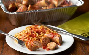 Italian Sausage (Serves 4 – 6)