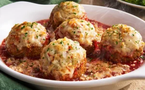 Meatballs Parmigiana