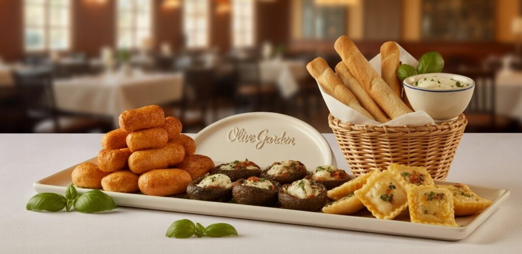 Olive Garden appetizers menu
