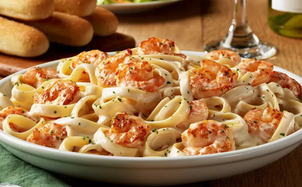 Olive Garden Shrimp Alfredo
