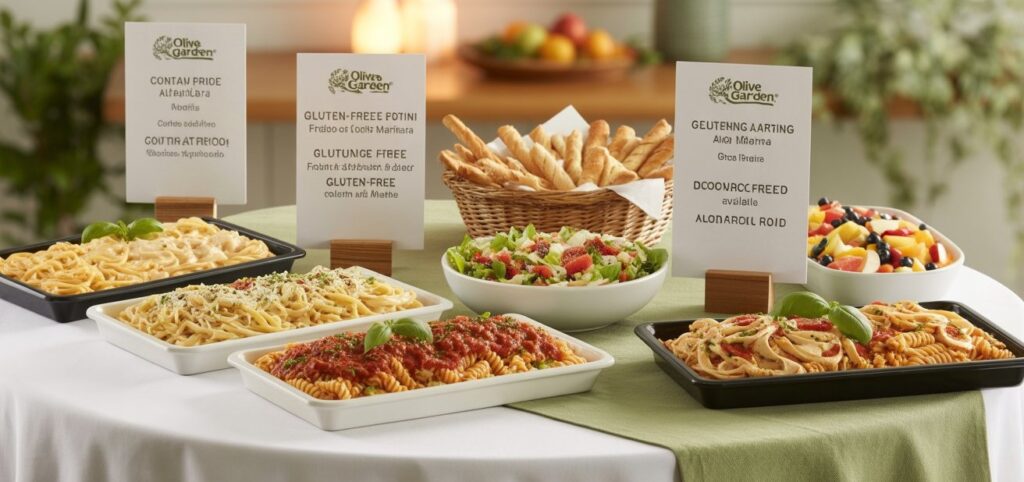 olive garden catering menu