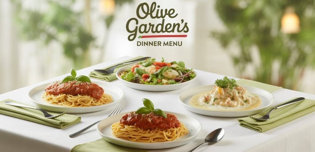 olive garden dinner menu