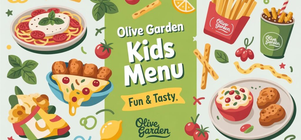 olive garden kids menu